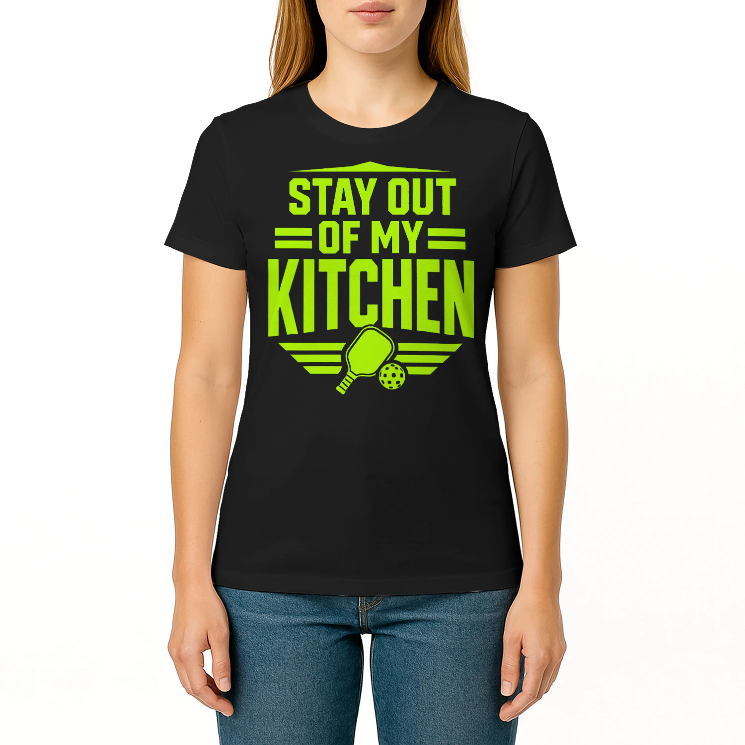 Stay Out Of My Kitchen - Premium Pickleball Streetwear T-Shirt