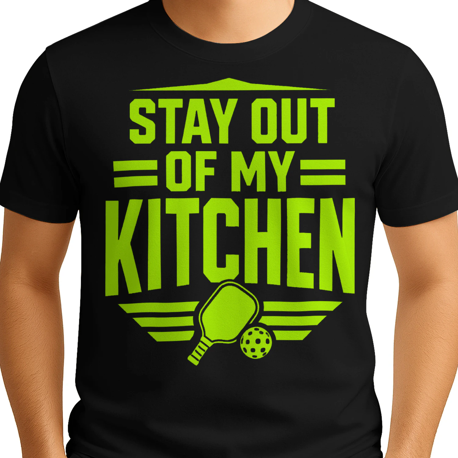 Stay Out Of My Kitchen - Premium Pickleball Streetwear T-Shirt