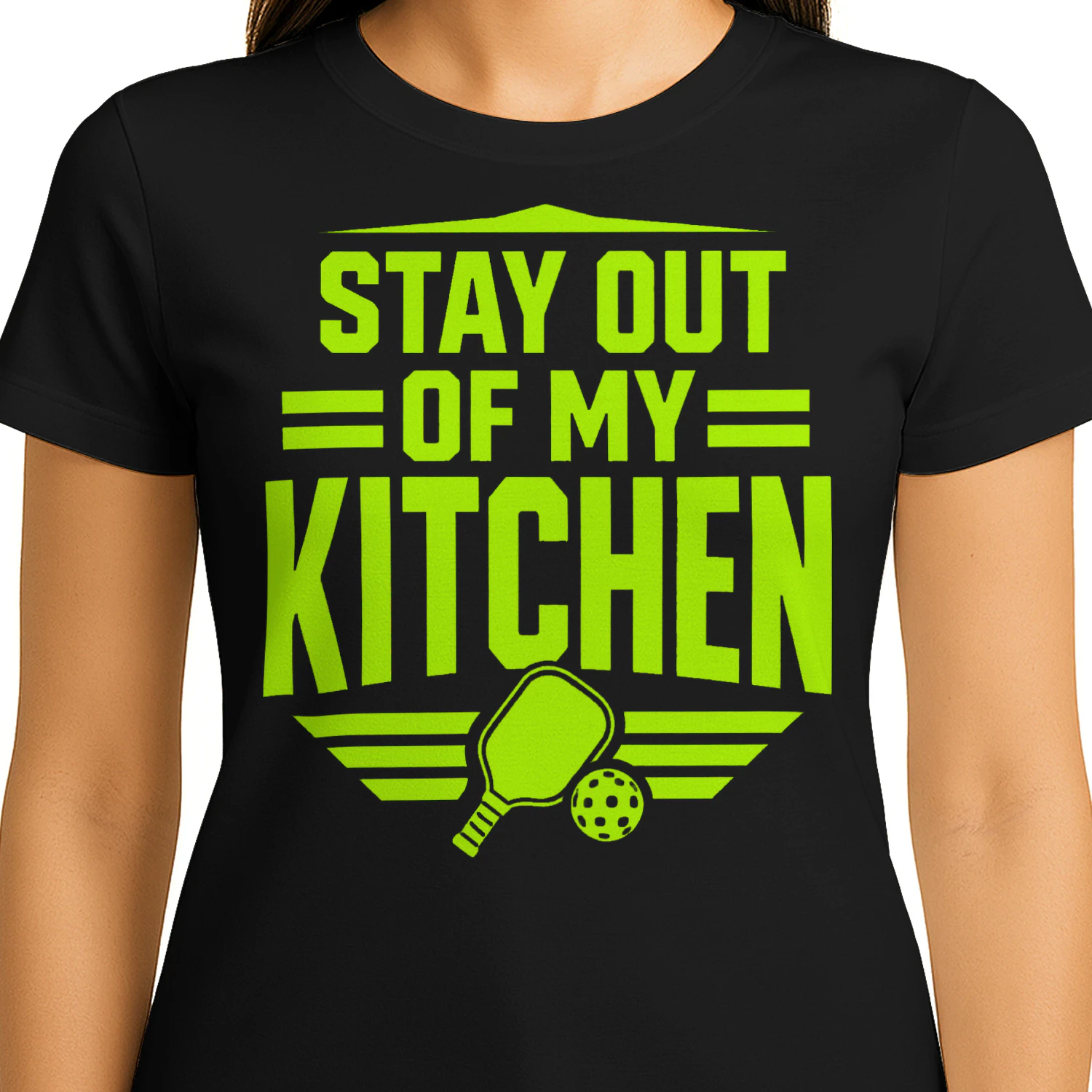 Stay Out Of My Kitchen - Premium Pickleball Streetwear T-Shirt