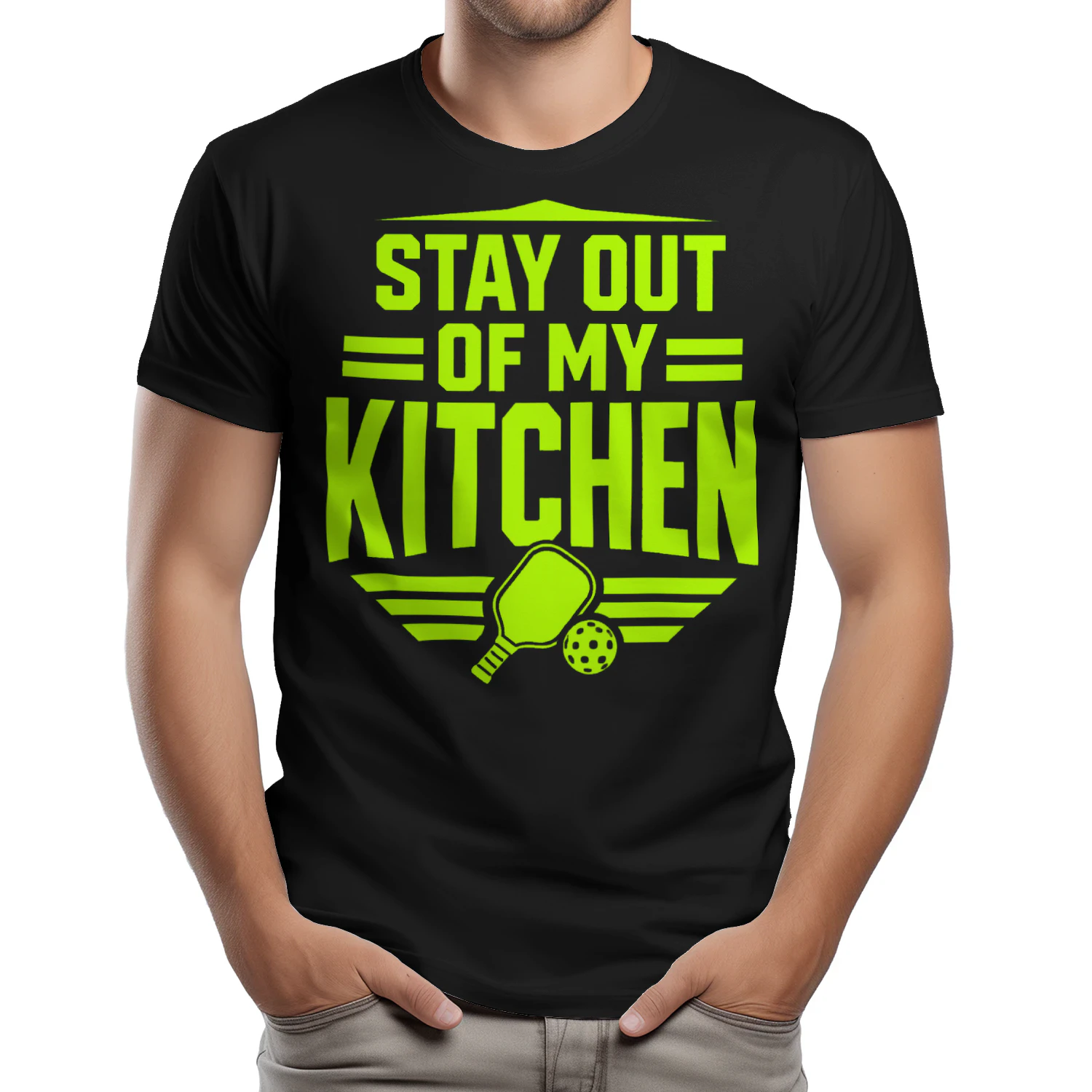 Stay Out Of My Kitchen - Premium Pickleball Streetwear T-Shirt
