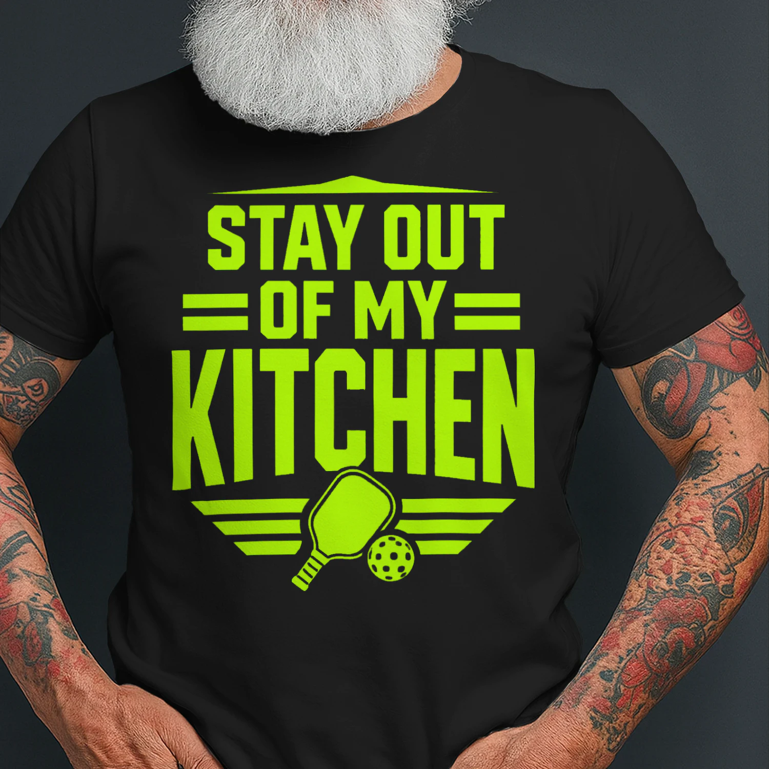 Stay Out Of My Kitchen - Premium Pickleball Streetwear T-Shirt
