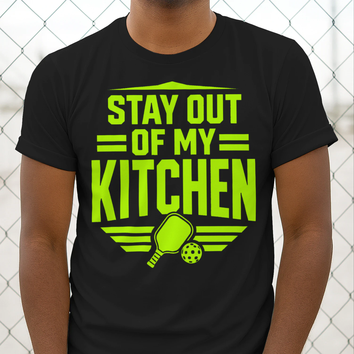 Stay Out Of My Kitchen - Premium Pickleball Streetwear T-Shirt