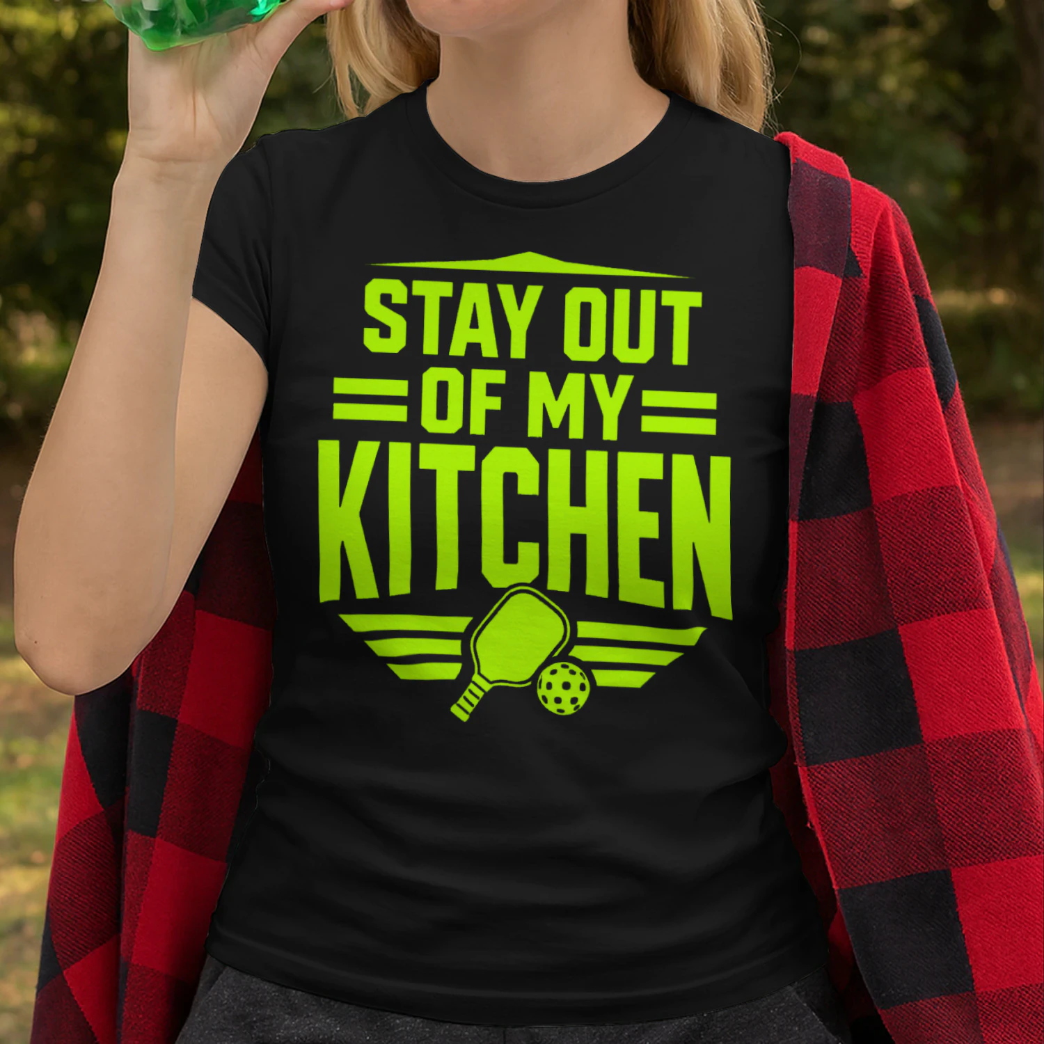 Stay Out Of My Kitchen - Premium Pickleball Streetwear T-Shirt