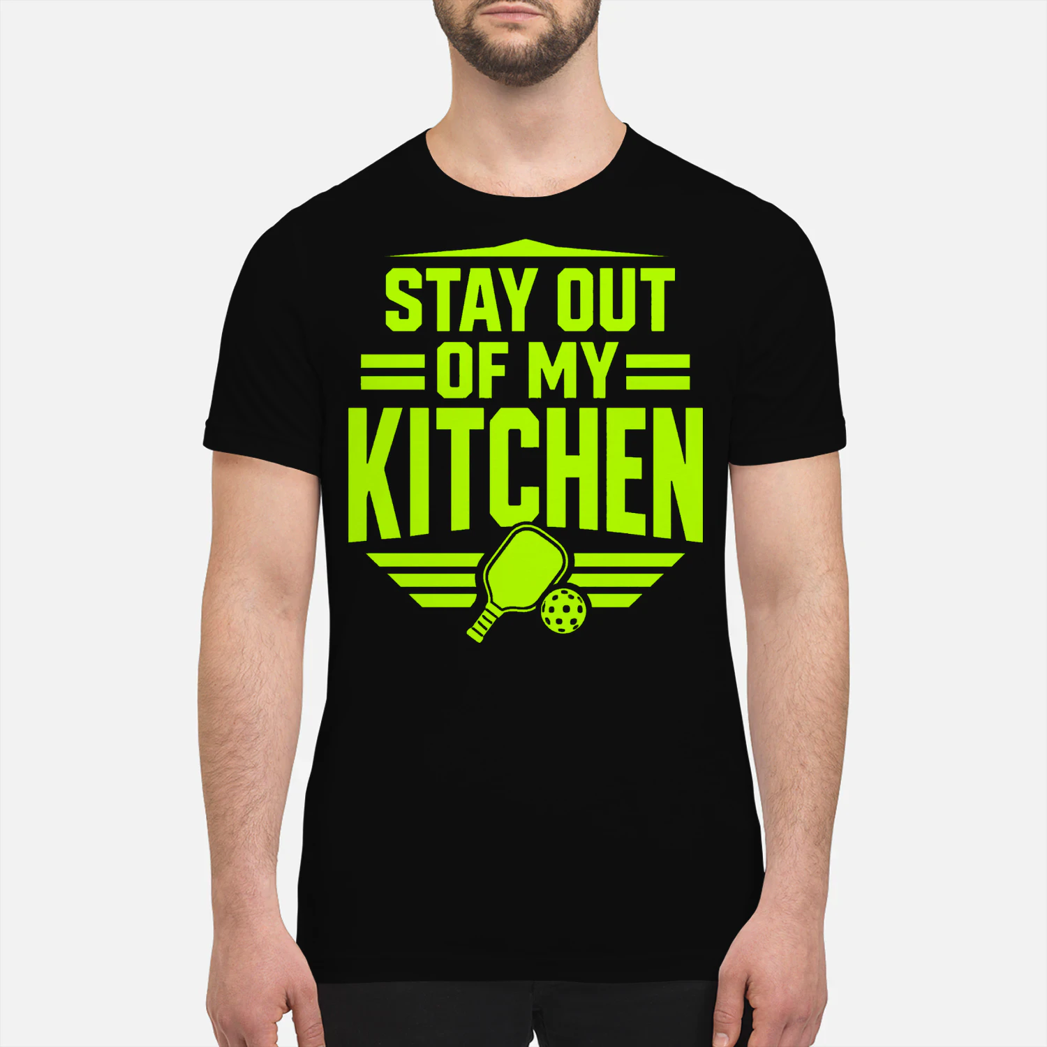 Stay Out Of My Kitchen - Premium Pickleball Streetwear T-Shirt