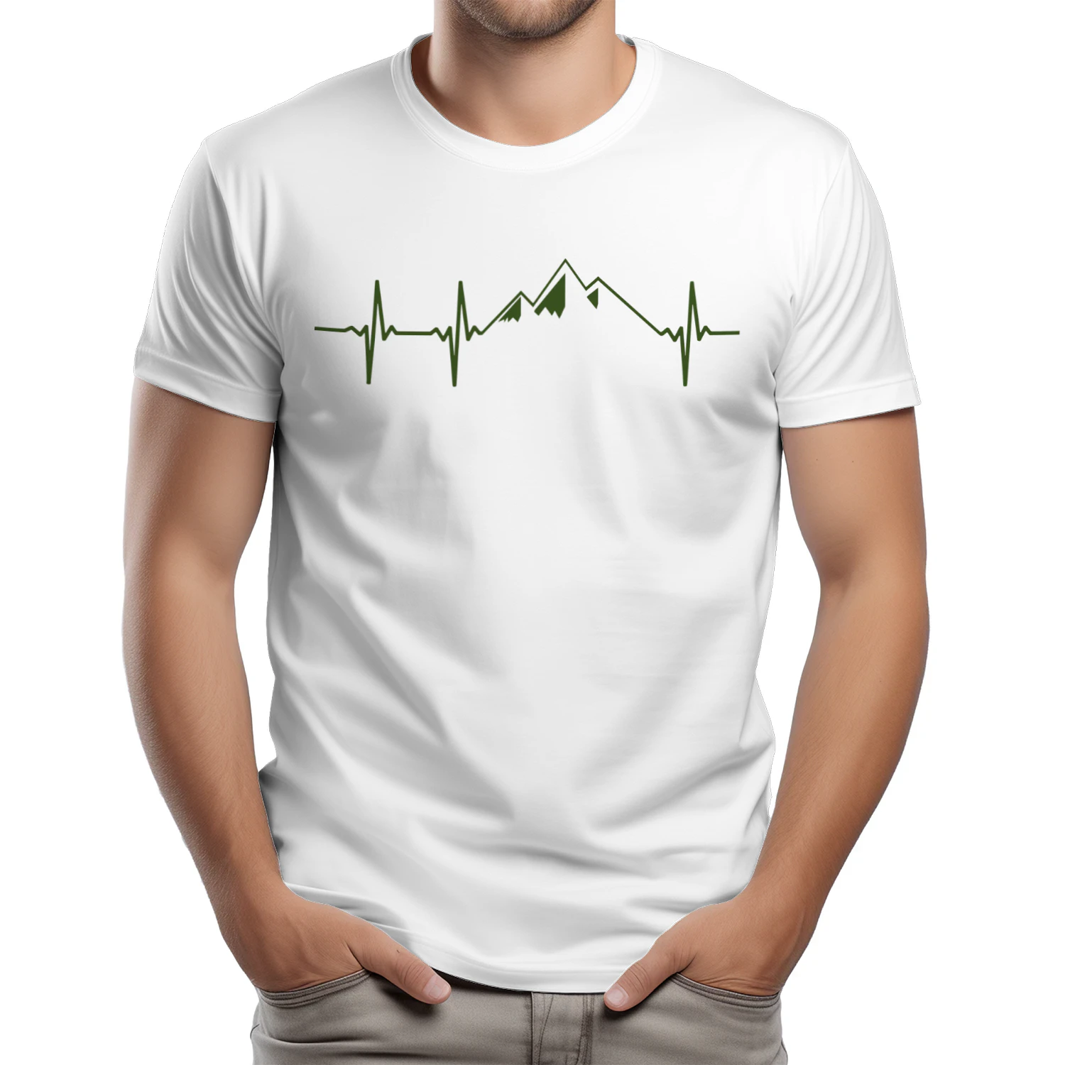 La Montagne dans les battements de mon Coeur - Vert