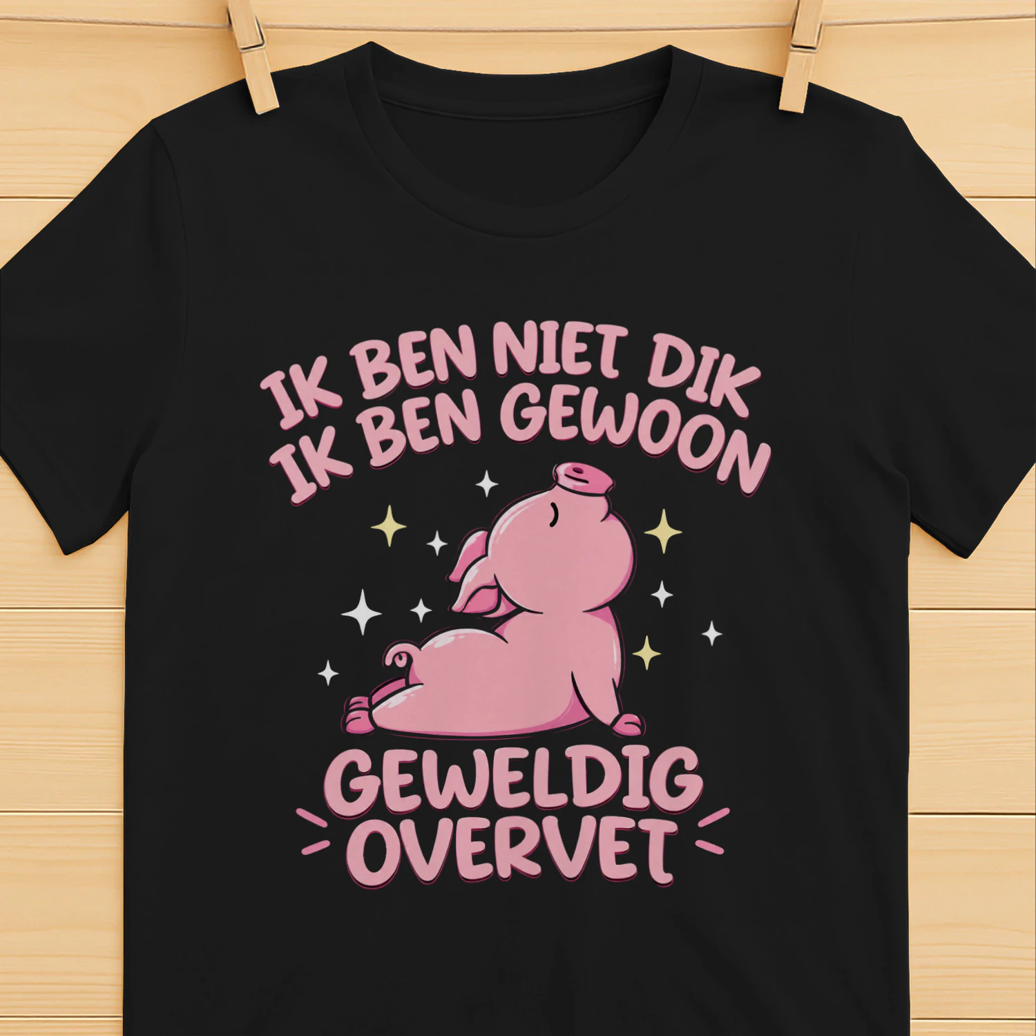 Overvet – Funny Pig T-Shirt