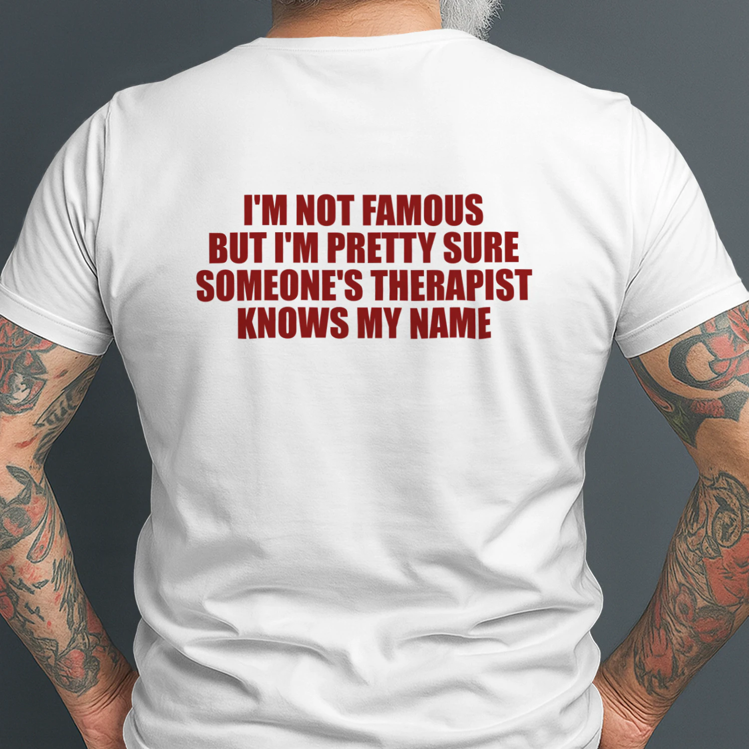 I'm not famous (Back)