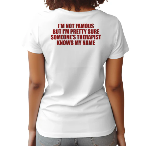 I'm not famous (Back)