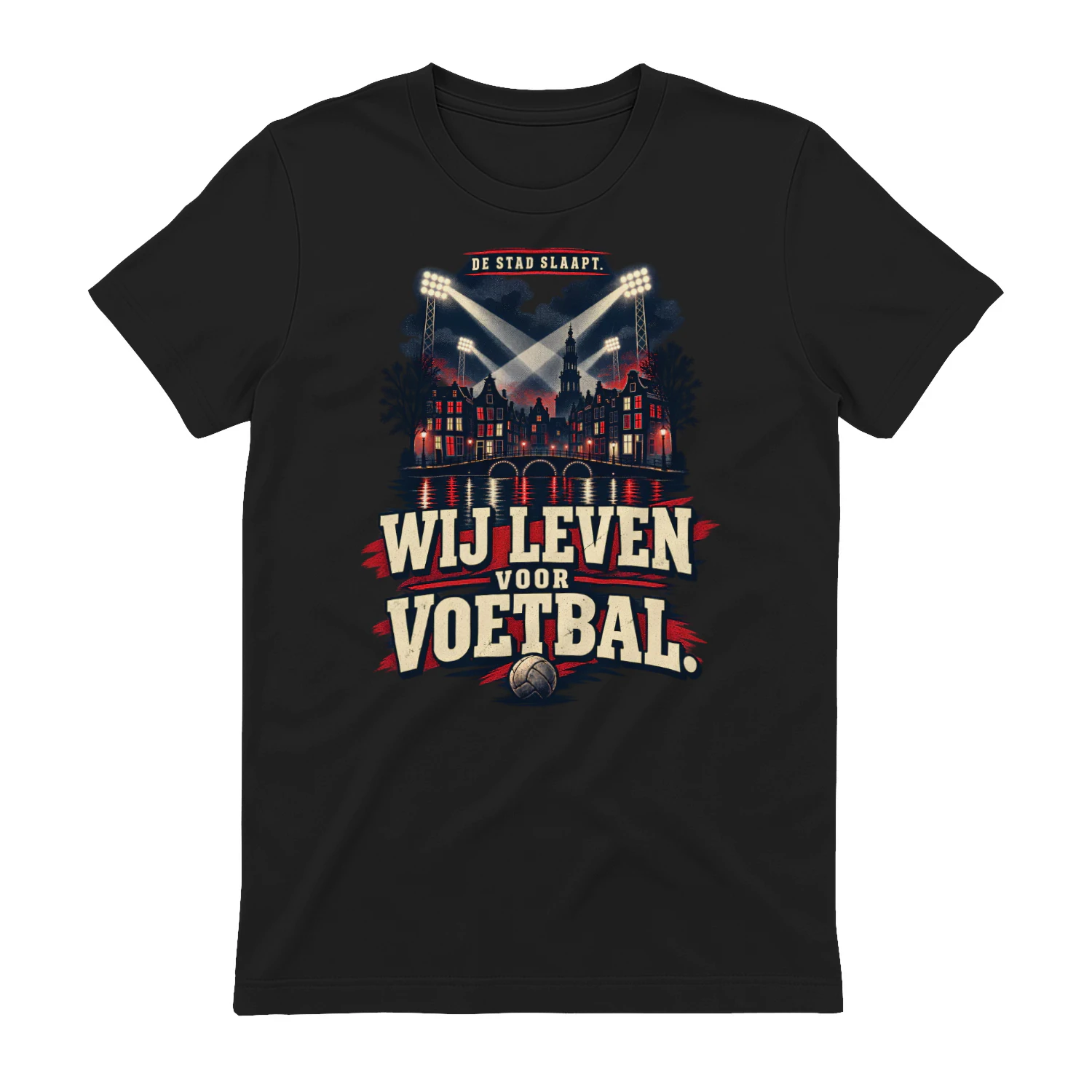 Beperkte Editie - DE STAD SLAAPT. WIJ LEVEN VOOR VOETBAL.