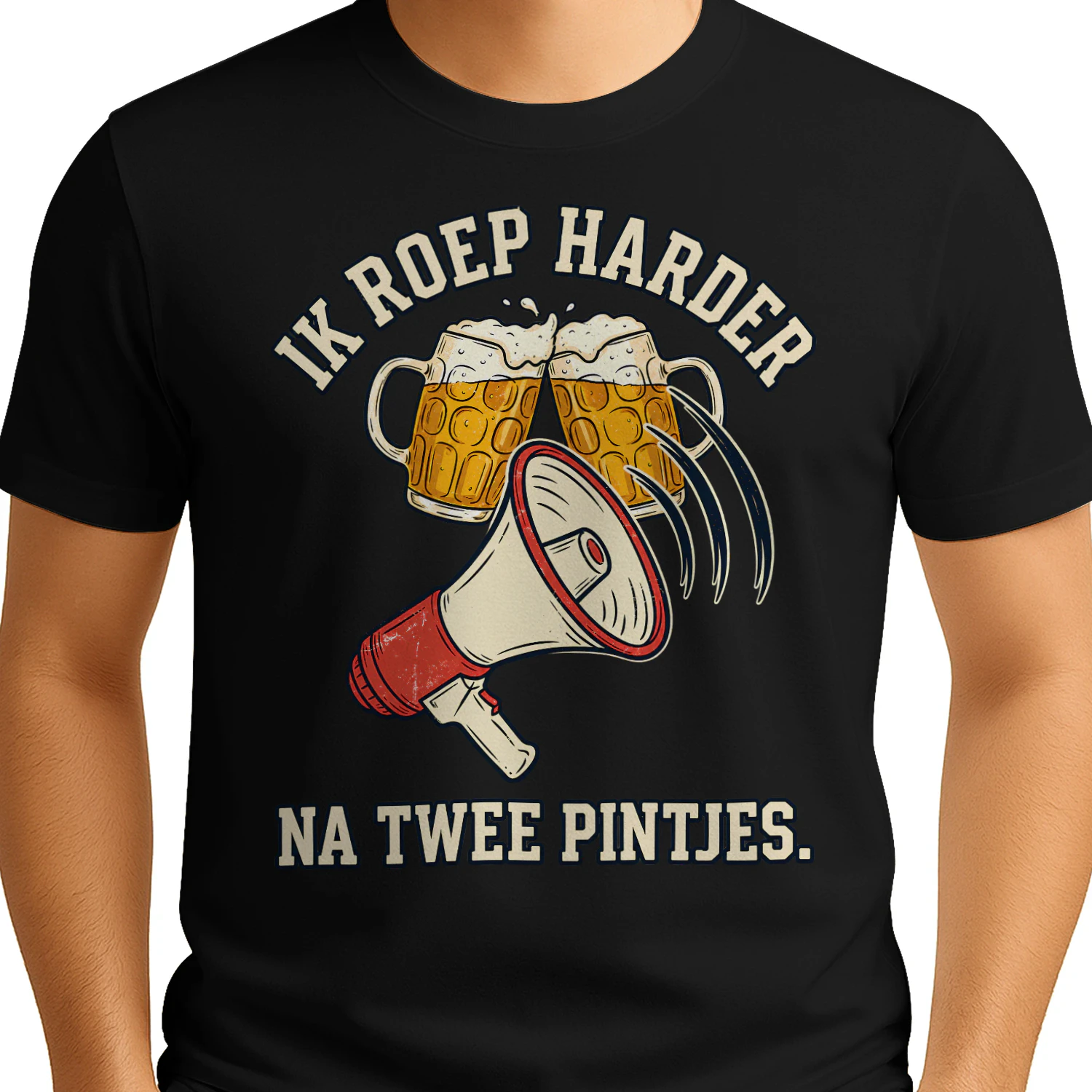 IK ROEP HARDER NA TWEE PINTJES.