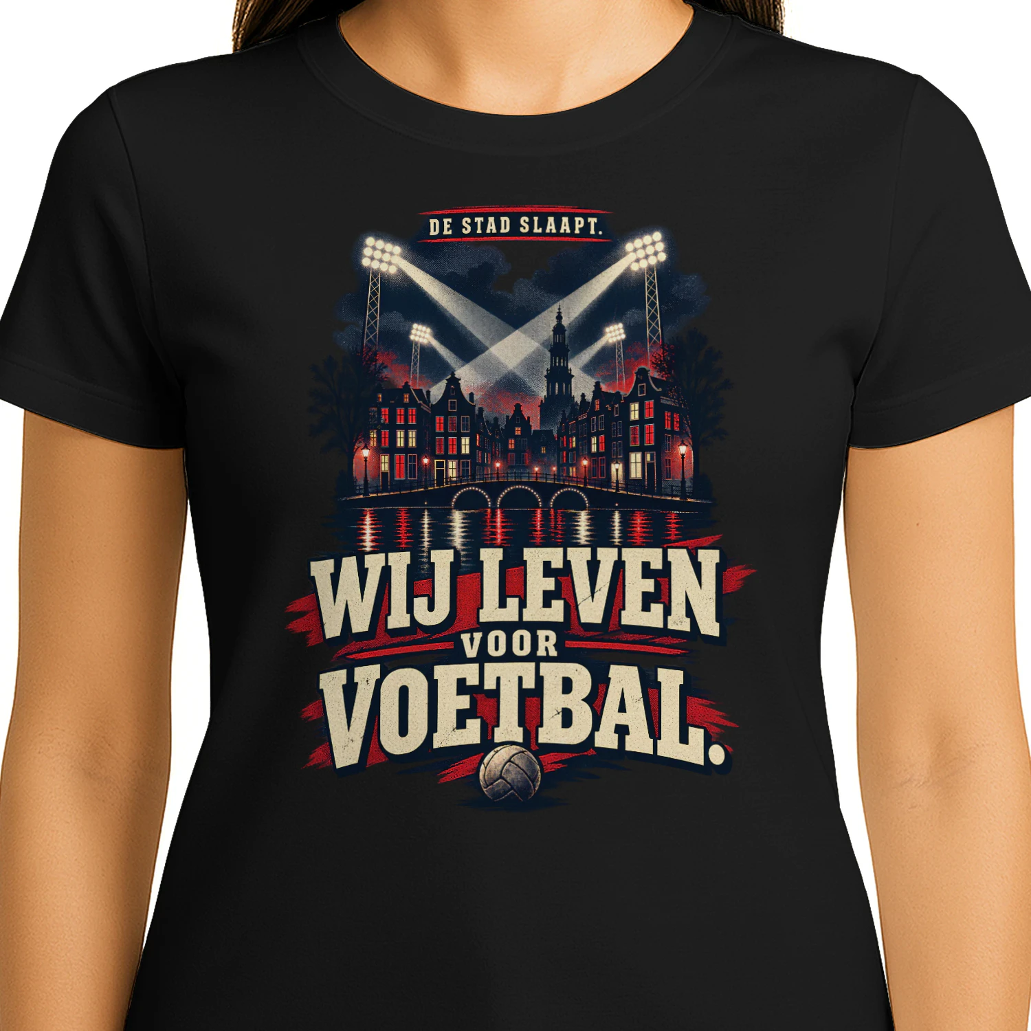 Beperkte Editie - DE STAD SLAAPT. WIJ LEVEN VOOR VOETBAL.