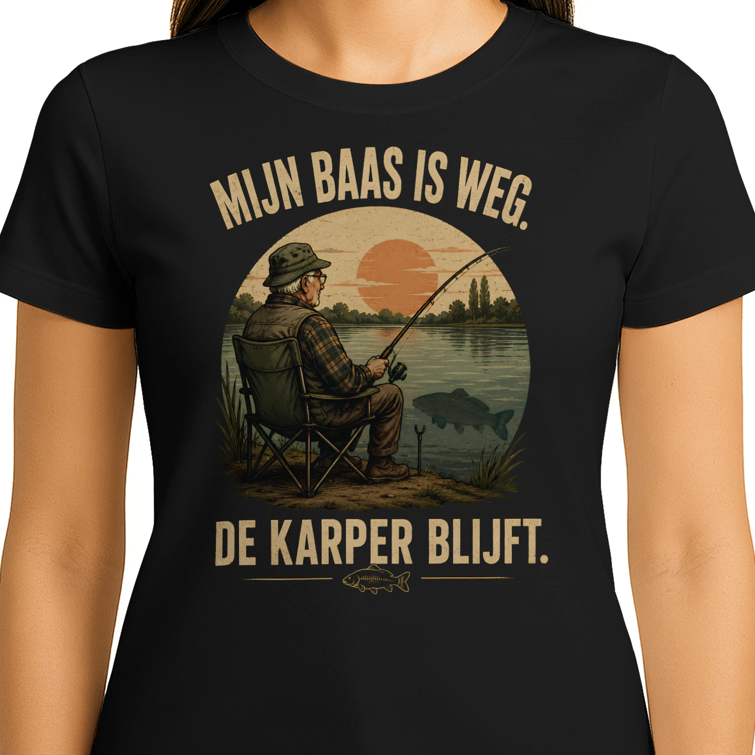 MIJN BAAS IS WEG. DE KARPER BLIJFT.