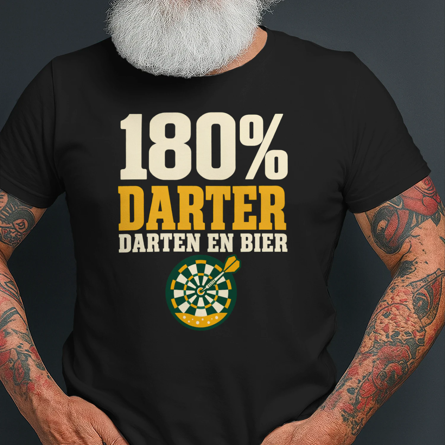 Beperkte Editie - “180% DARTER” “DARTEN EN BIER