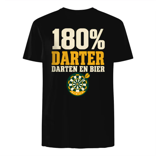 “180% DARTER” “DARTEN EN BIER