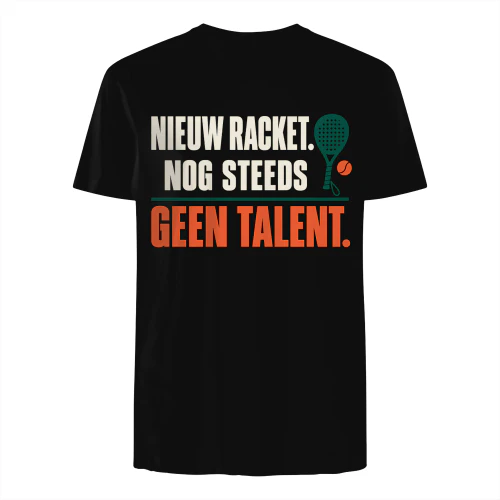 Nieuw Racket, Nog Steeds Geen Talent