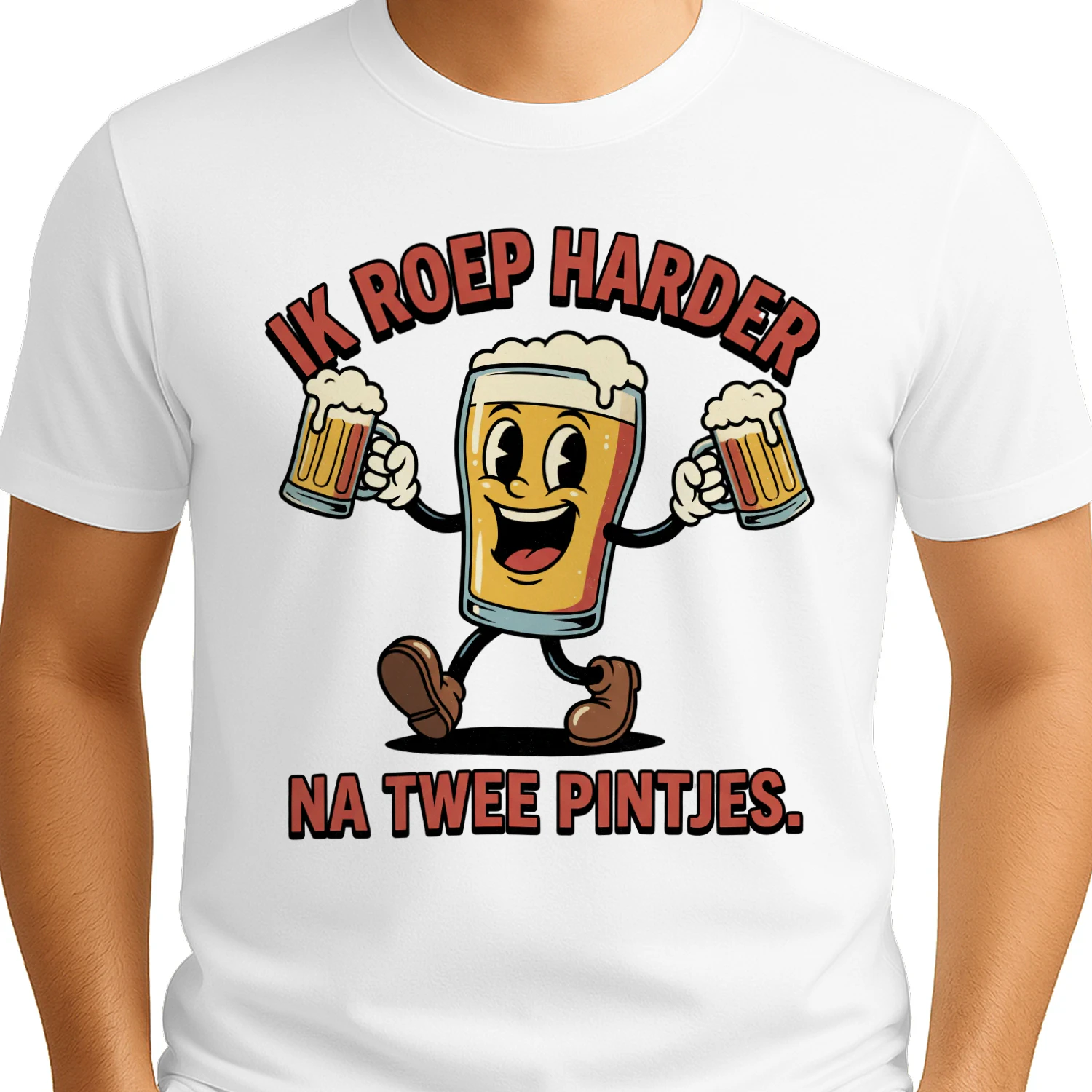 IK ROEP HARDER NA TWEE PINTJES.
