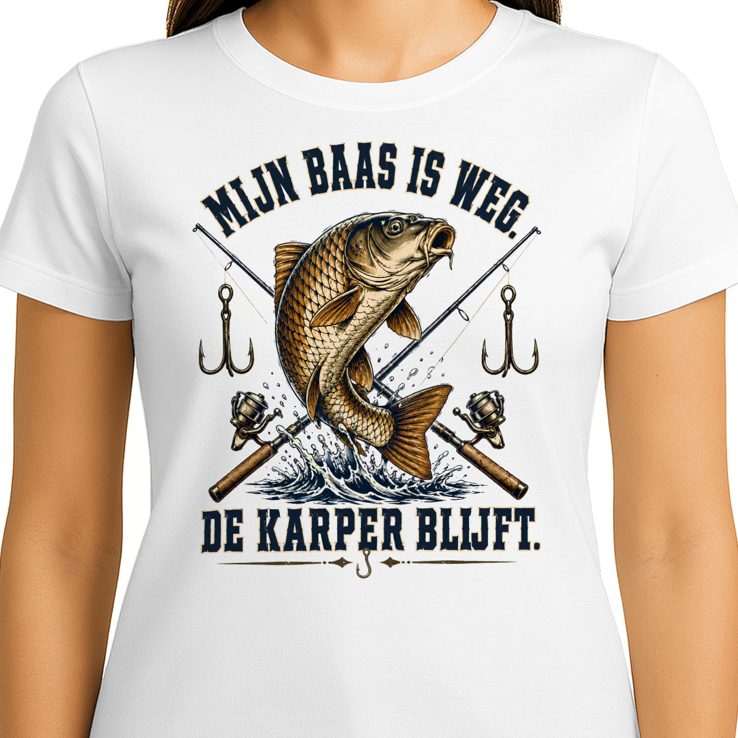 MIJN BAAS IS WEG. DE KARPER BLIJFT.