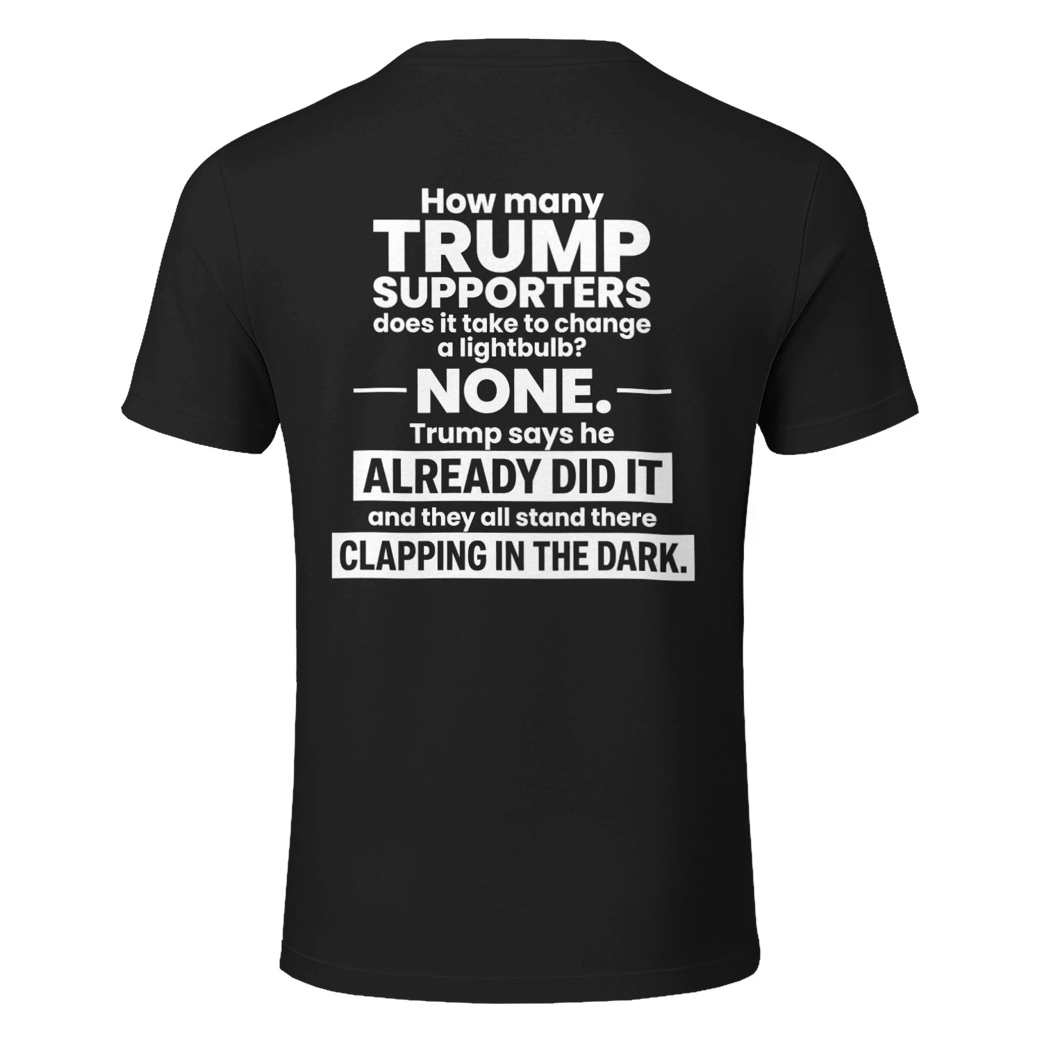 How many trump supporters