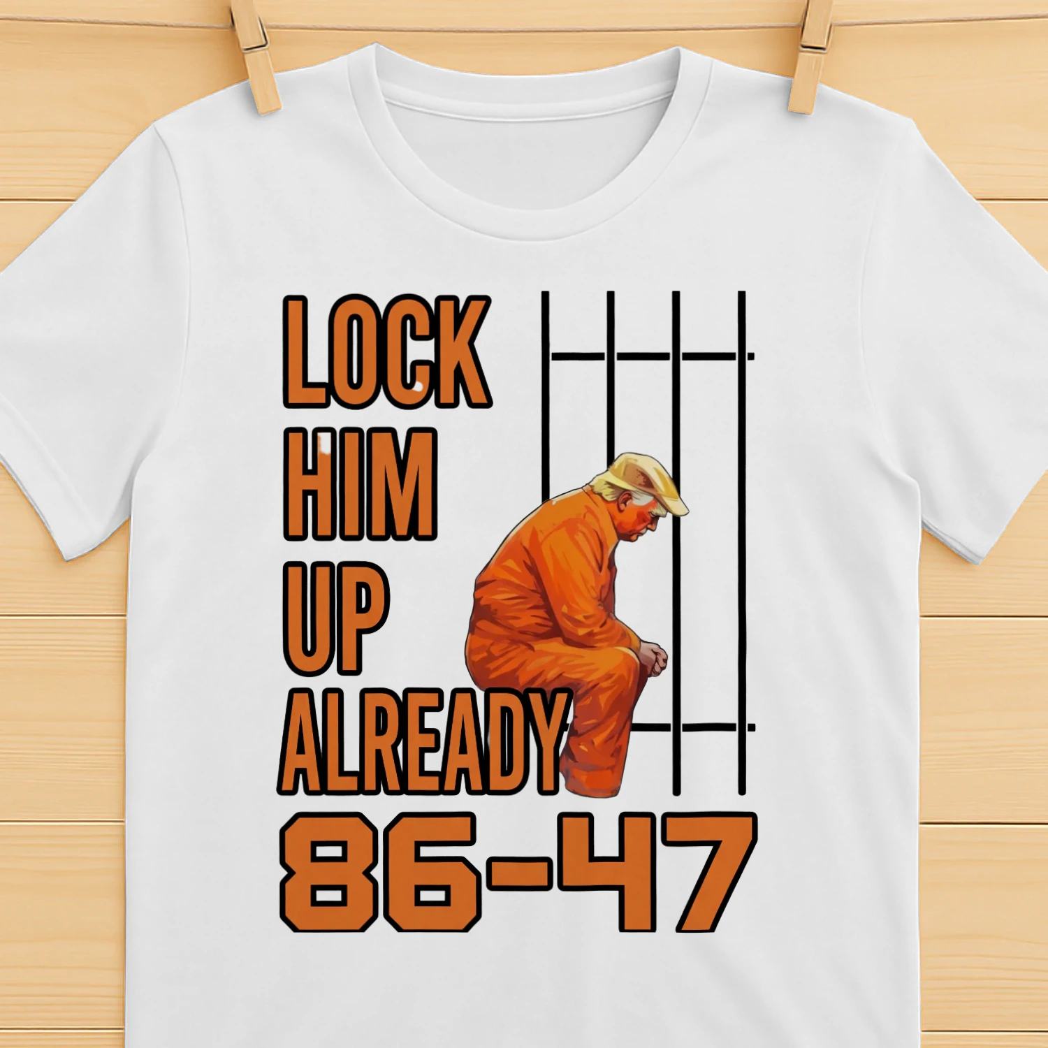 locx him up already
