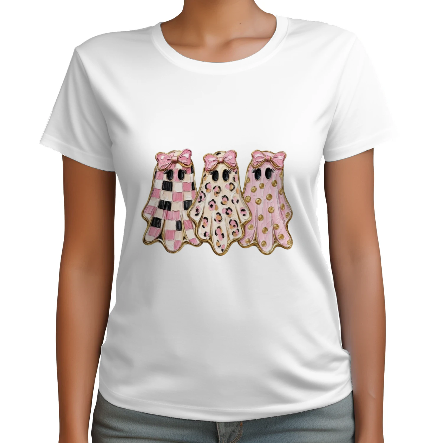  Summerween ~ Glam Ghost ~ Preppy Halloween Graphic ~ Coquette ~ Retro Fall ~ Spooky ~ Girl