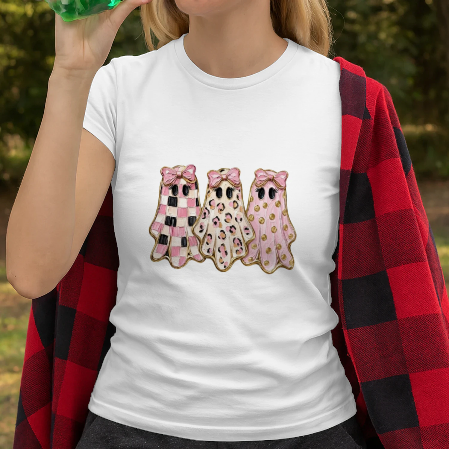  Summerween ~ Glam Ghost ~ Preppy Halloween Graphic ~ Coquette ~ Retro Fall ~ Spooky ~ Girl