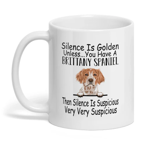 Brittany Spaniel Silence Gold
