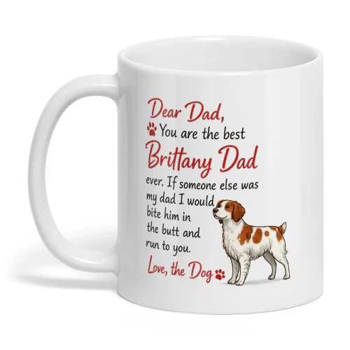 Brittany Spaniel Dad