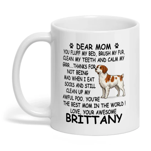 Dear Mom Brittany Spaniel