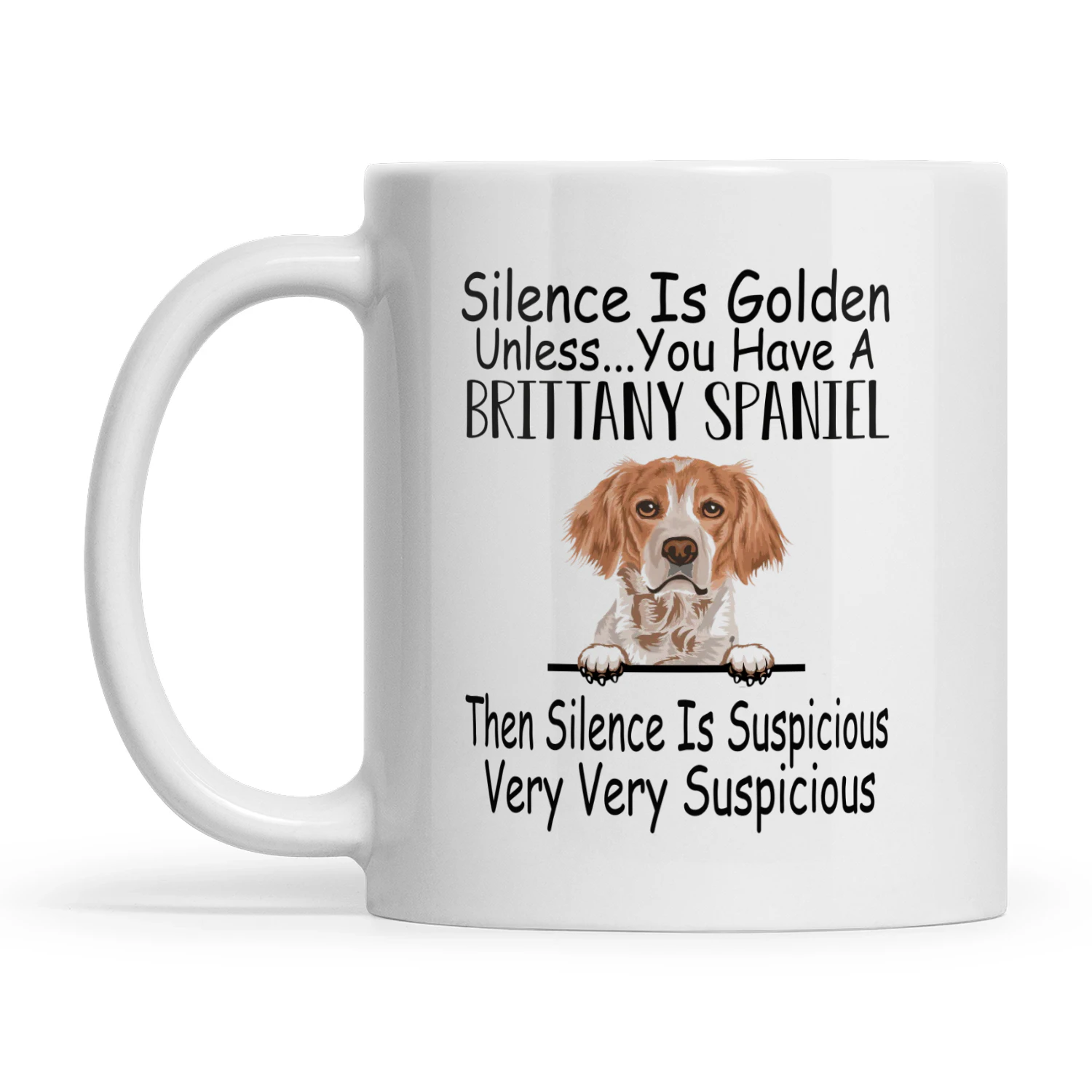 Brittany Spaniel Silence Gold