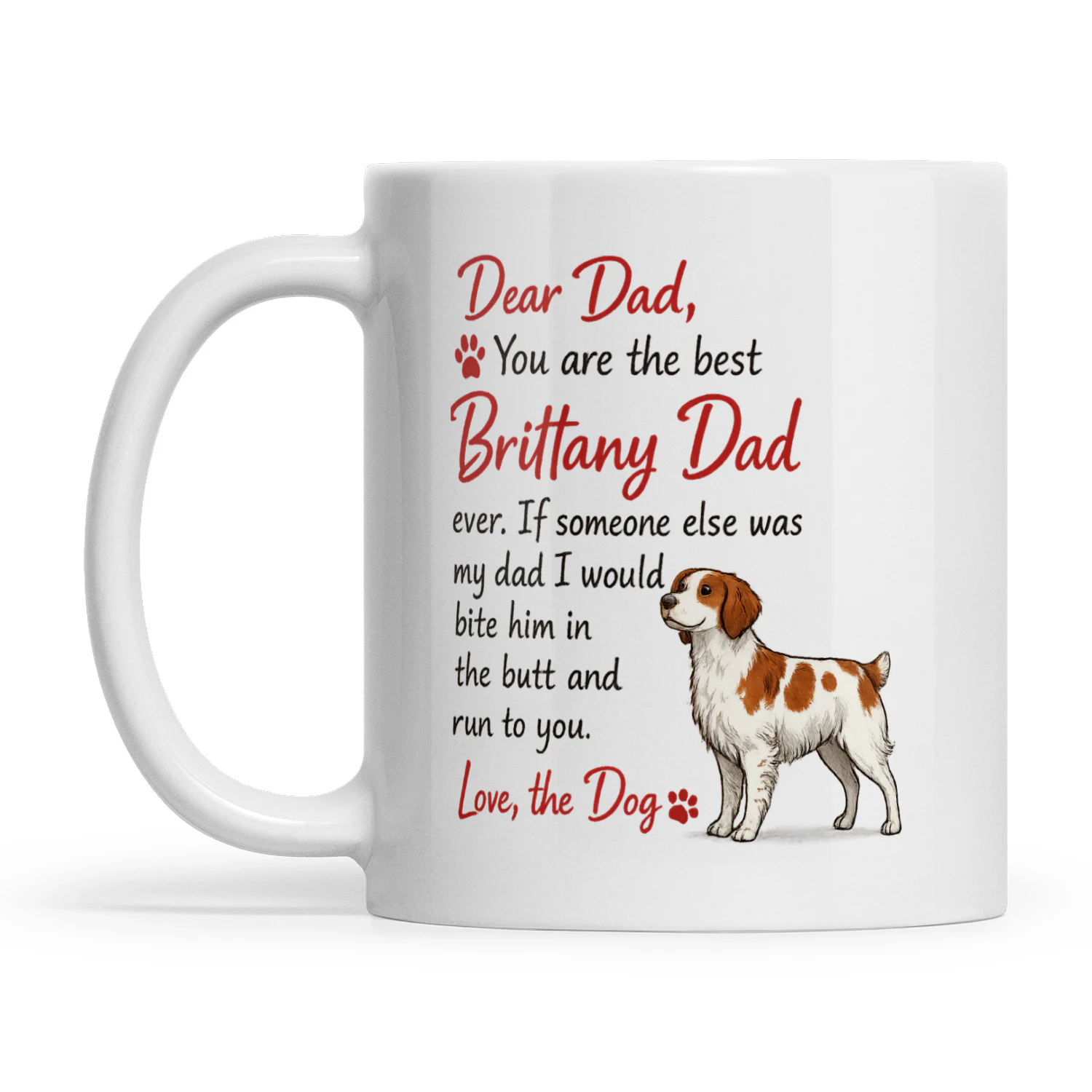 Brittany Spaniel Dad