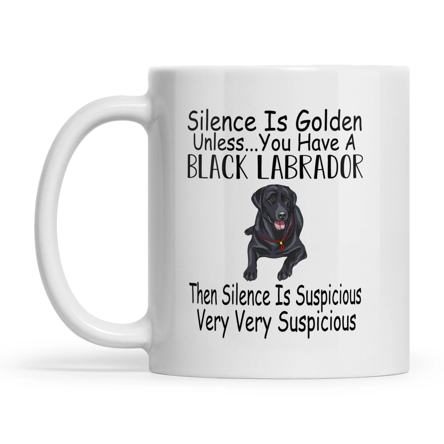 Black Labrador Silence