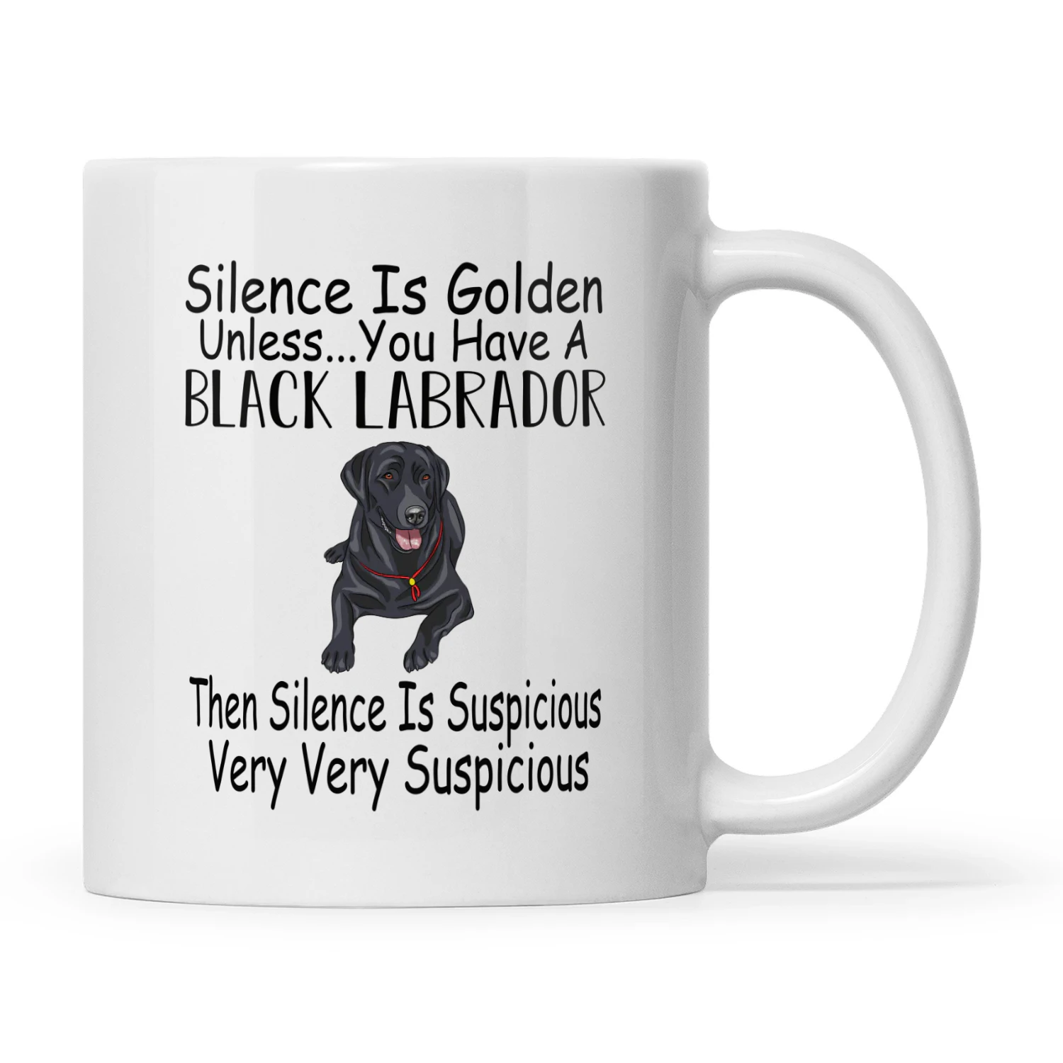 Black Labrador Silence