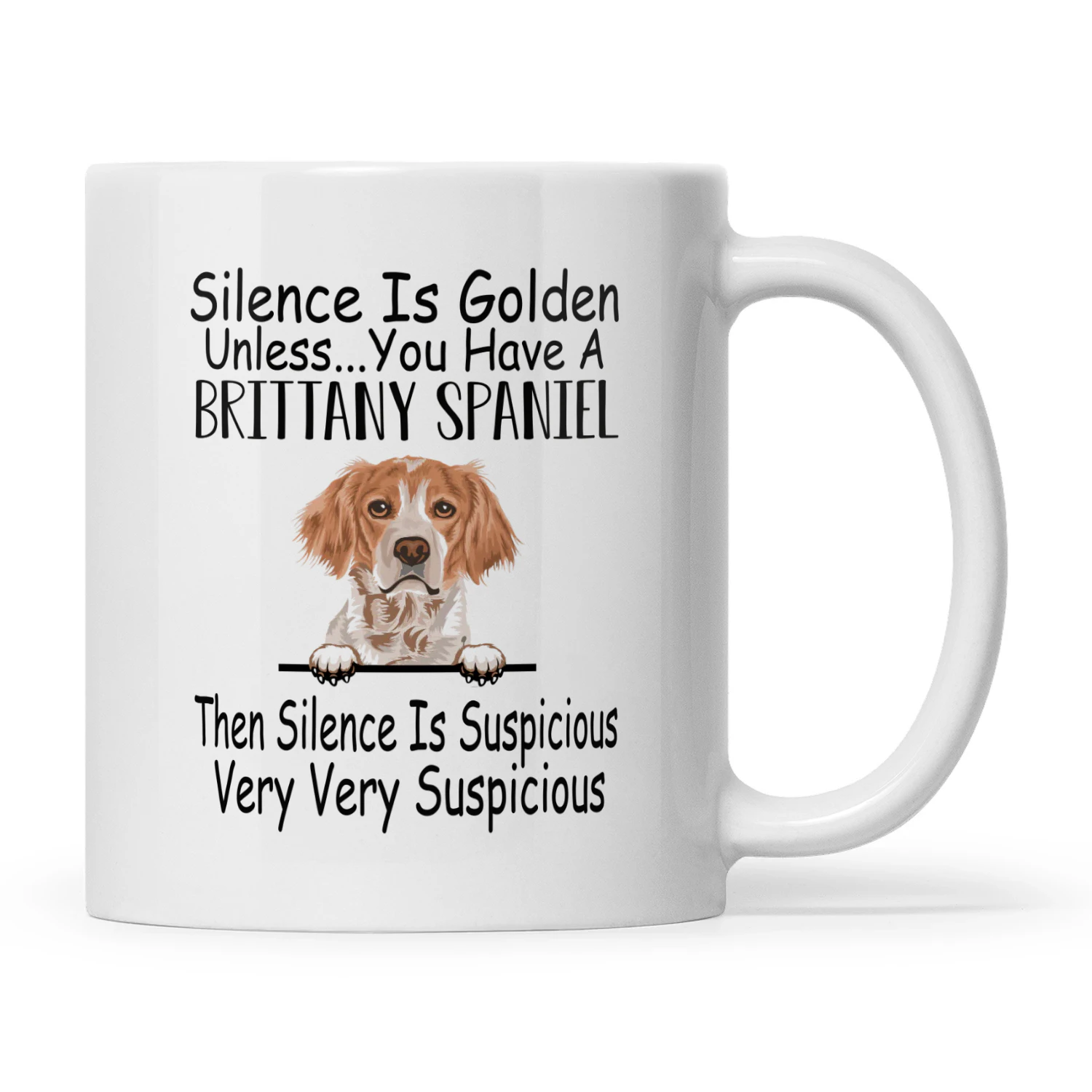 Brittany Spaniel Silence Gold