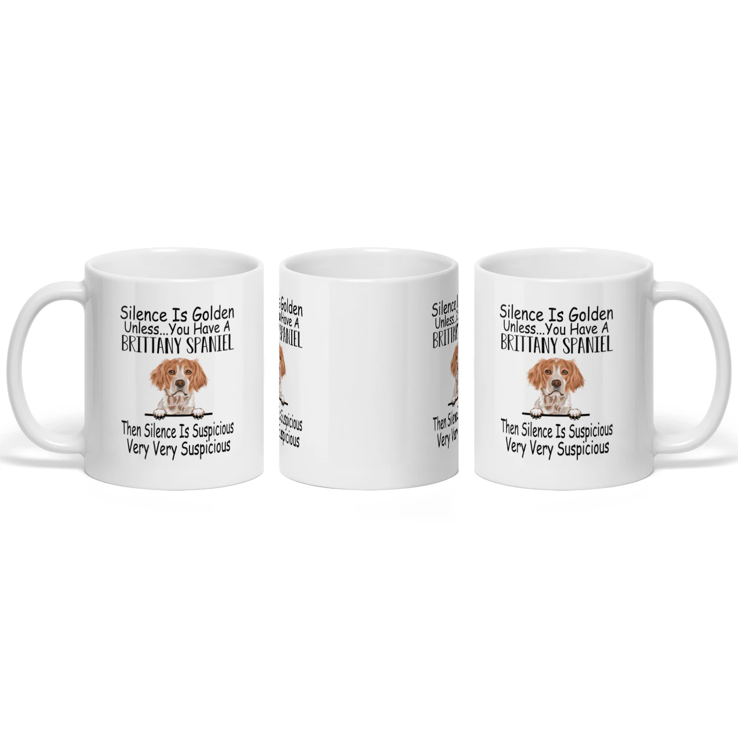 Brittany Spaniel Silence Gold