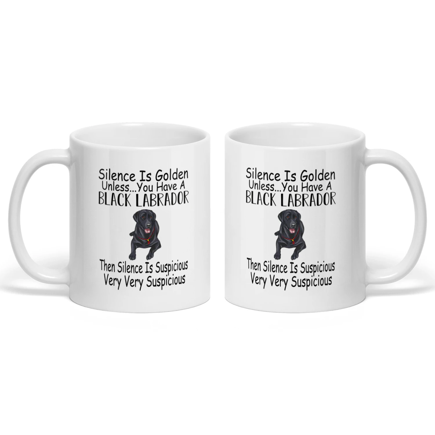 Black Labrador Silence