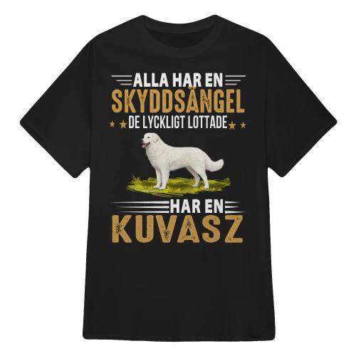 Alla Har En Skyddsangel De Lyckligt Lottade Har En Kuvasz