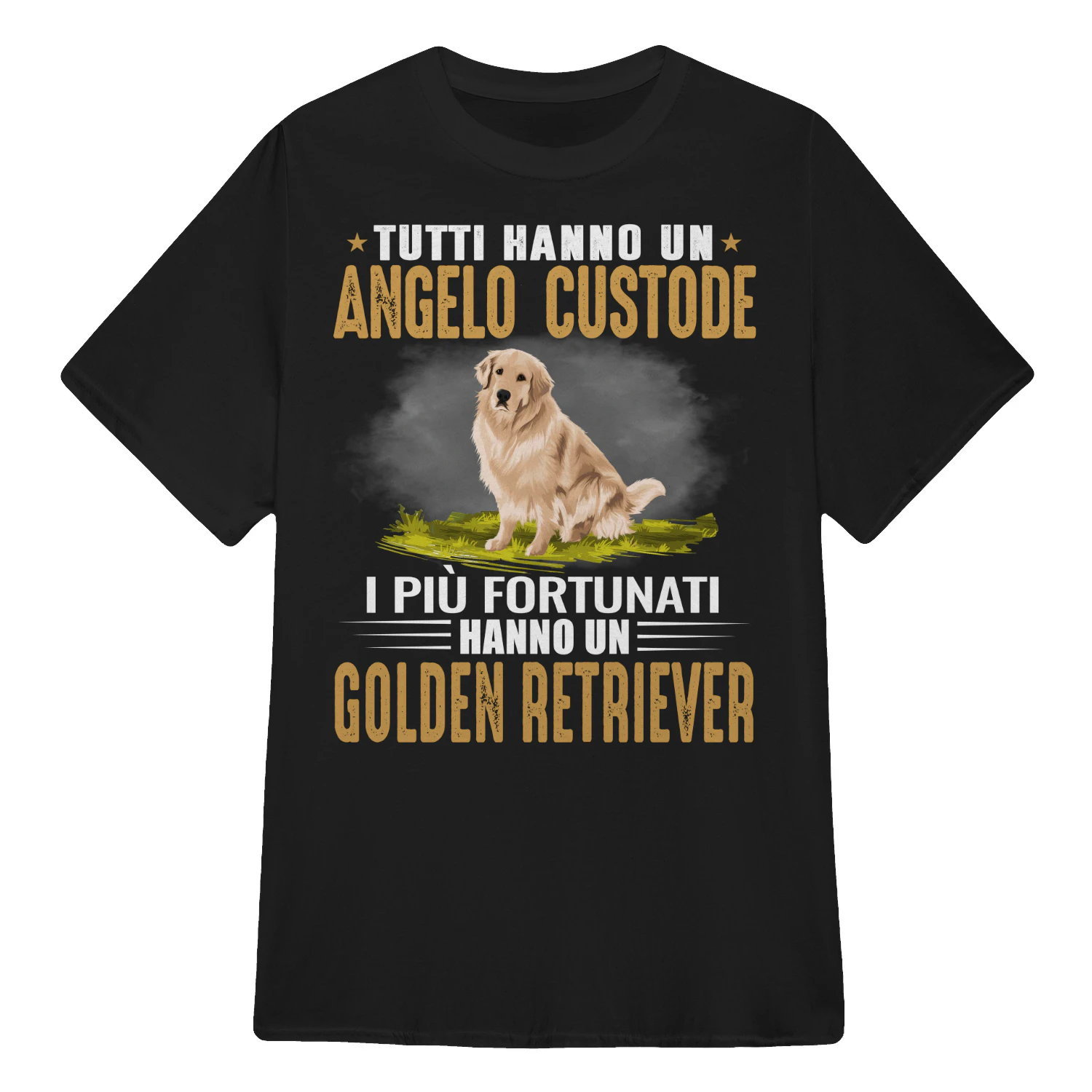ANGELO CUSTODE HANNO UN GOLDEN RETRIEVER