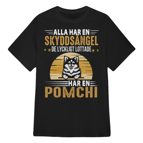 Alla Har En Skyddsangel De Lyckligt Lottade Har En Pomchi