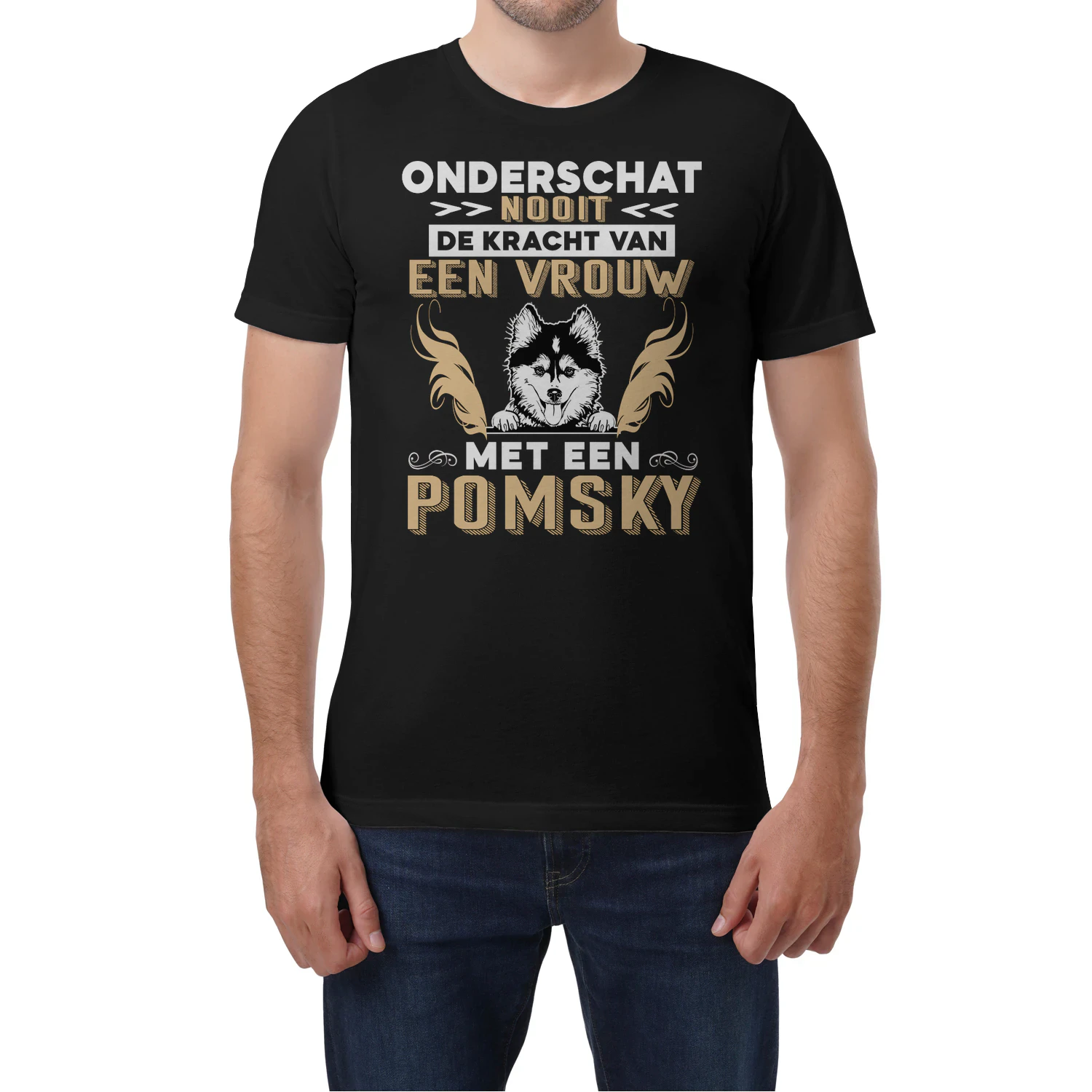 Onderschat Nooit Een Vrouw Met Een POMSKY