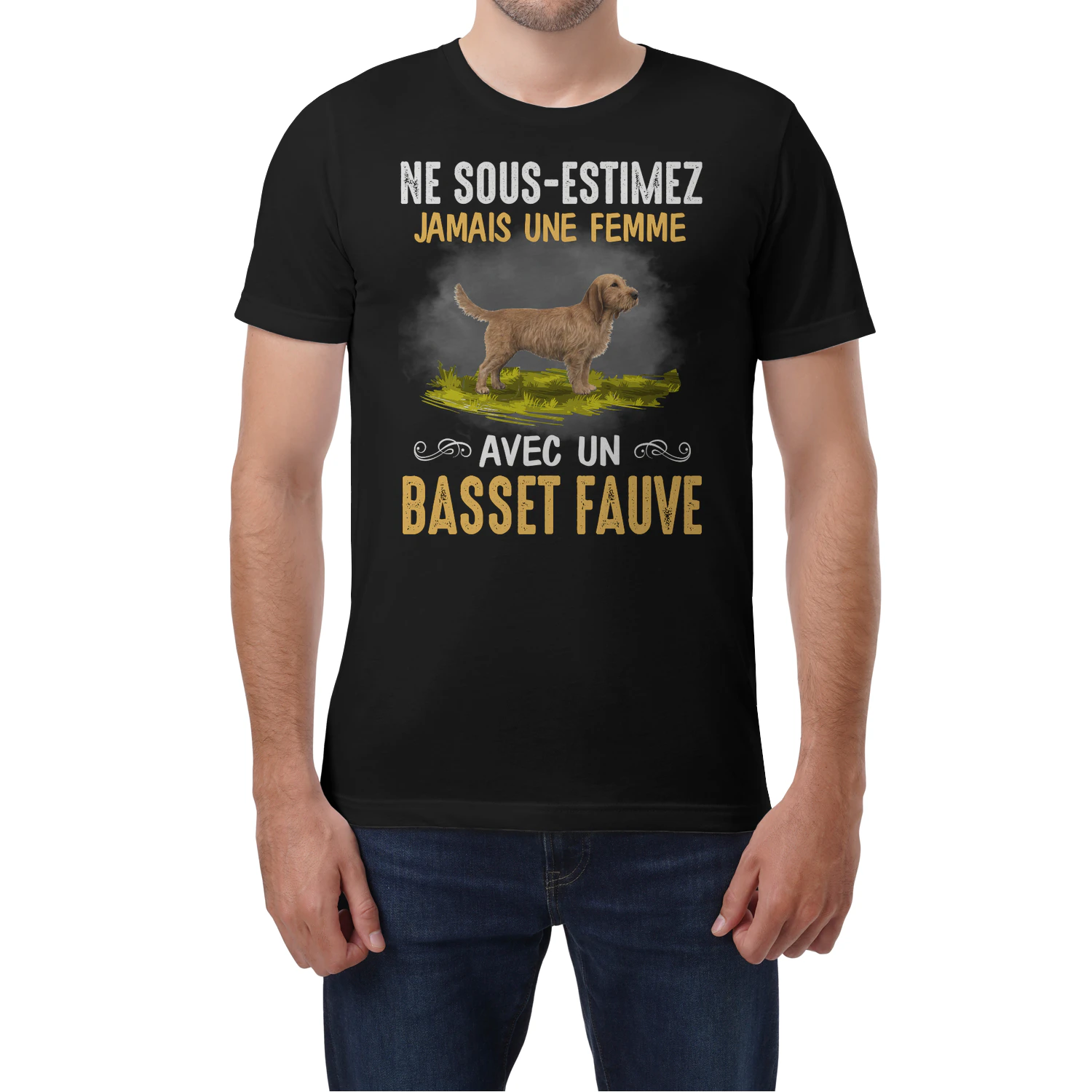 Ne Sous-Estimez Jamais Une Femme Basset Fauve