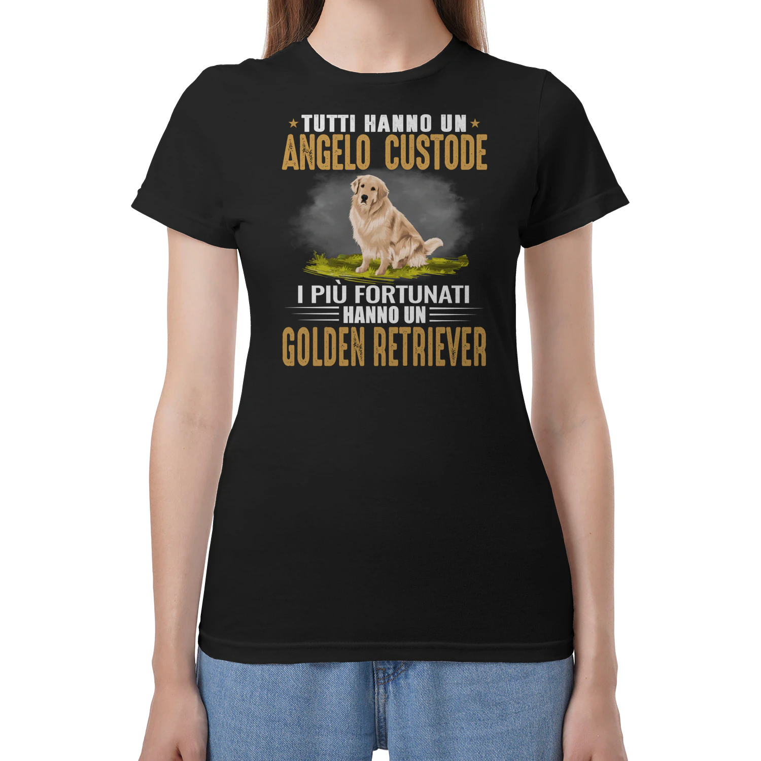 ANGELO CUSTODE HANNO UN GOLDEN RETRIEVER