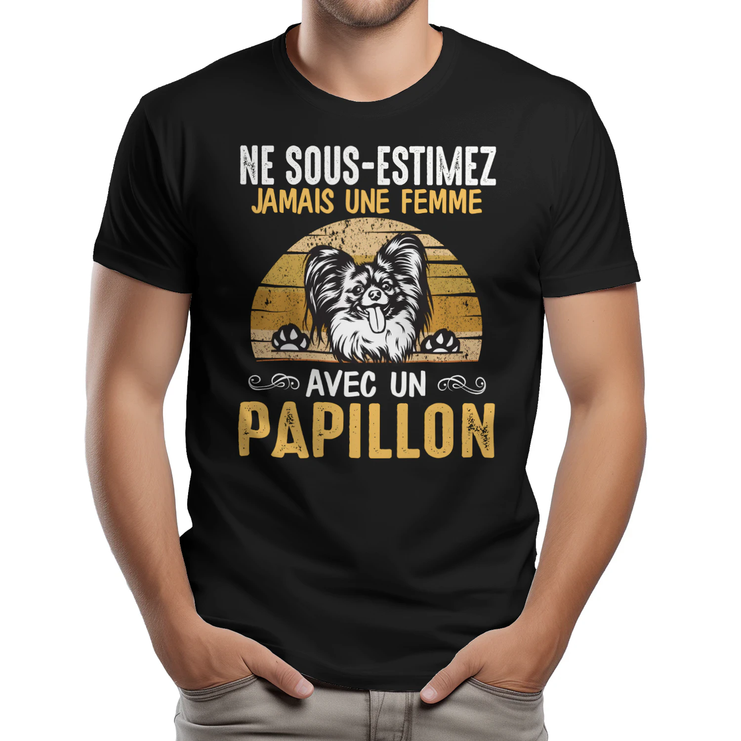 Ne Sous-Estimez Jamais Une Femme PAPILLON