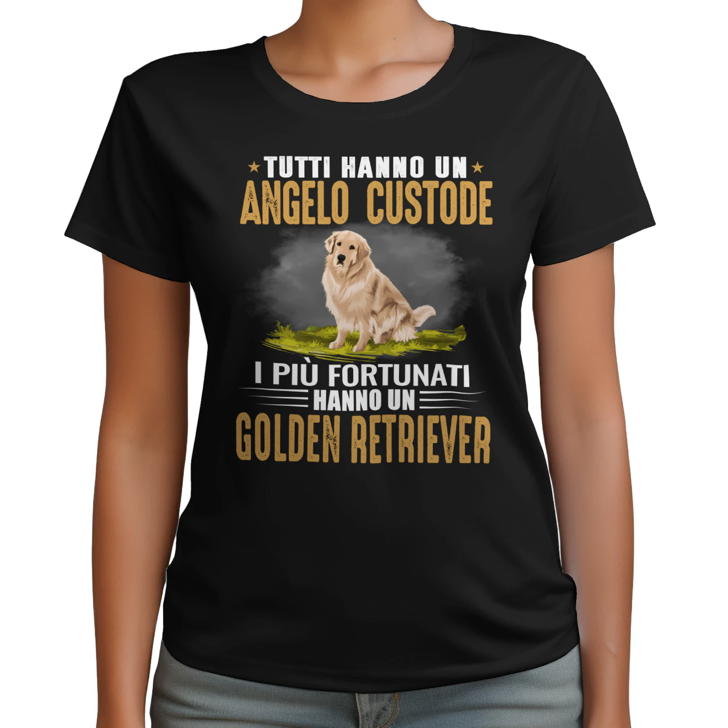 ANGELO CUSTODE HANNO UN GOLDEN RETRIEVER