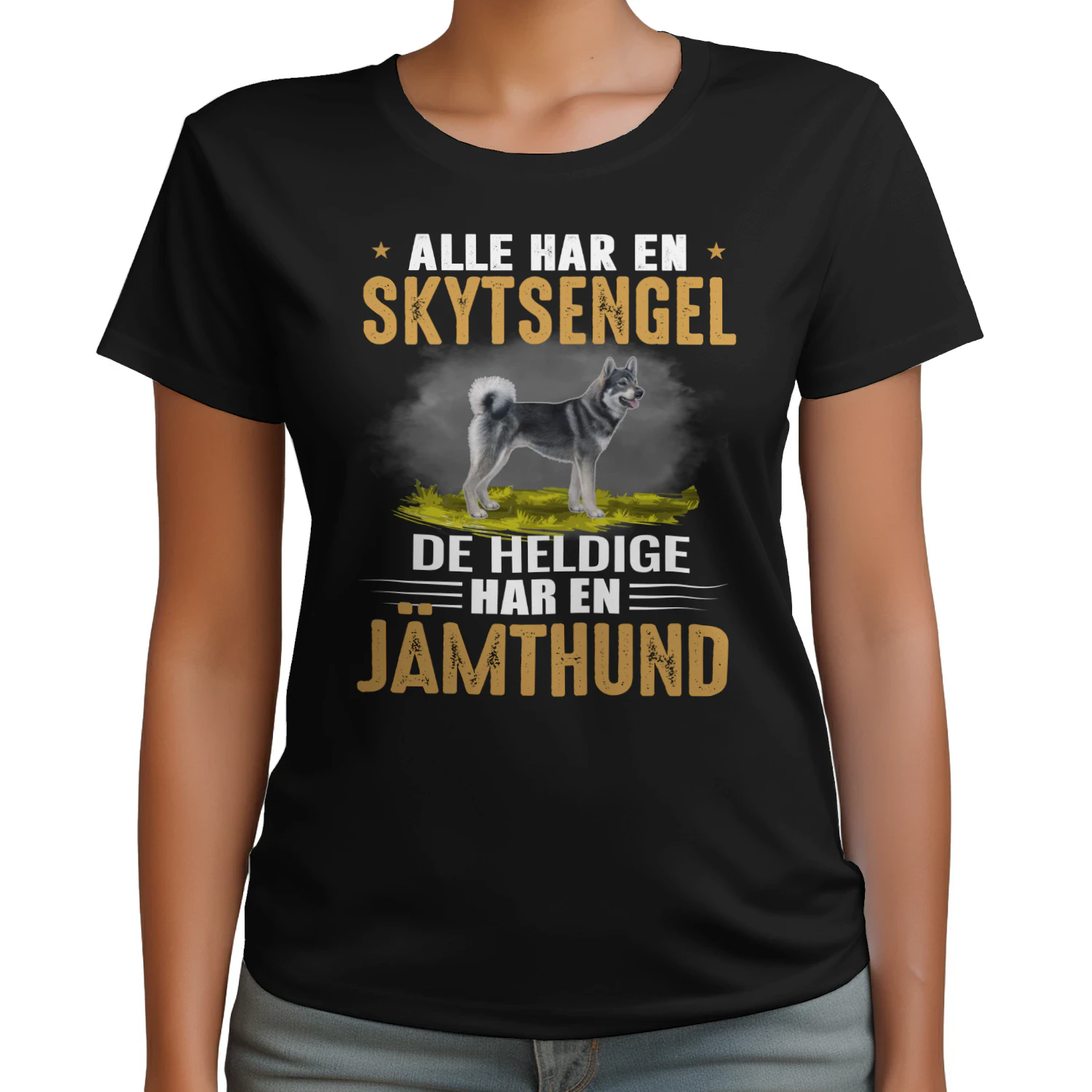Alle har en skytsengel De heldige har en JÄMTHUND