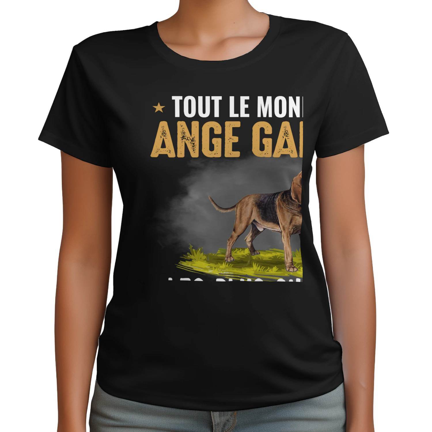 ANGE GARDIENCHIEN DE SAINT HUBERT BLOODHOUND