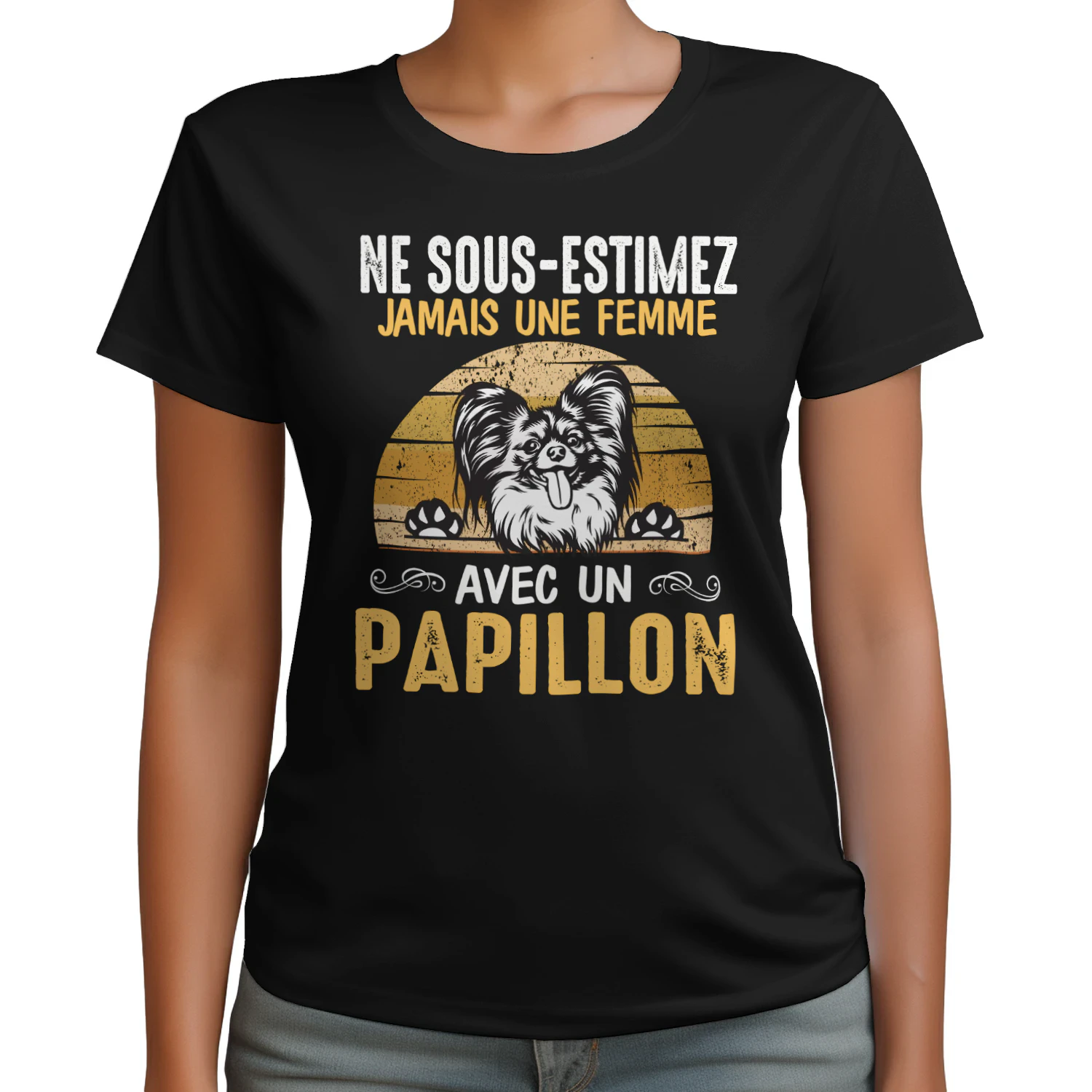 Ne Sous-Estimez Jamais Une Femme PAPILLON