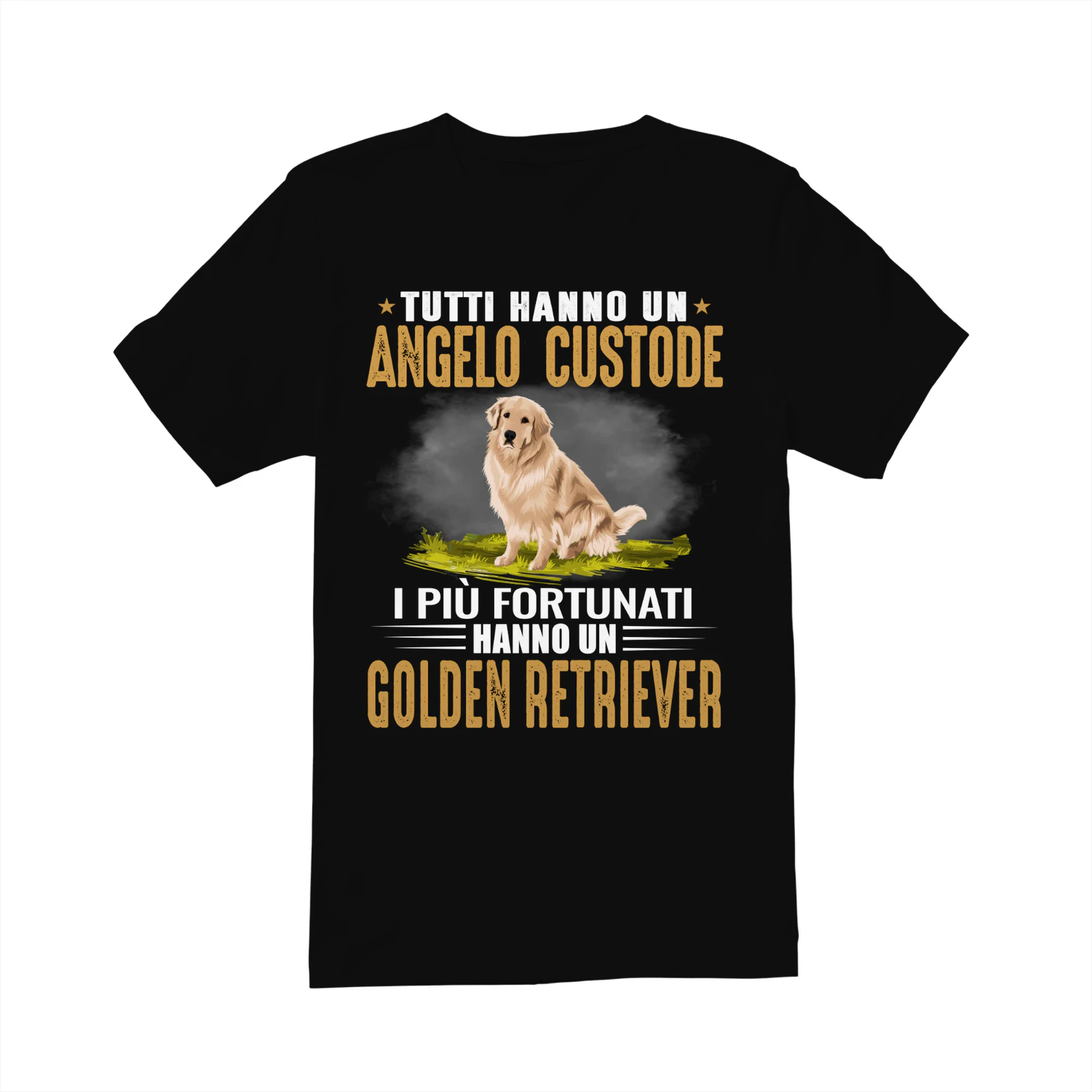 ANGELO CUSTODE HANNO UN GOLDEN RETRIEVER