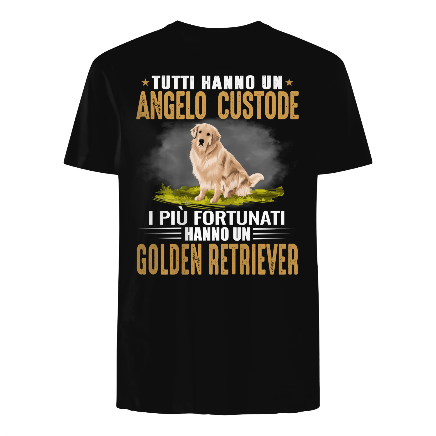 ANGELO CUSTODE HANNO UN GOLDEN RETRIEVER