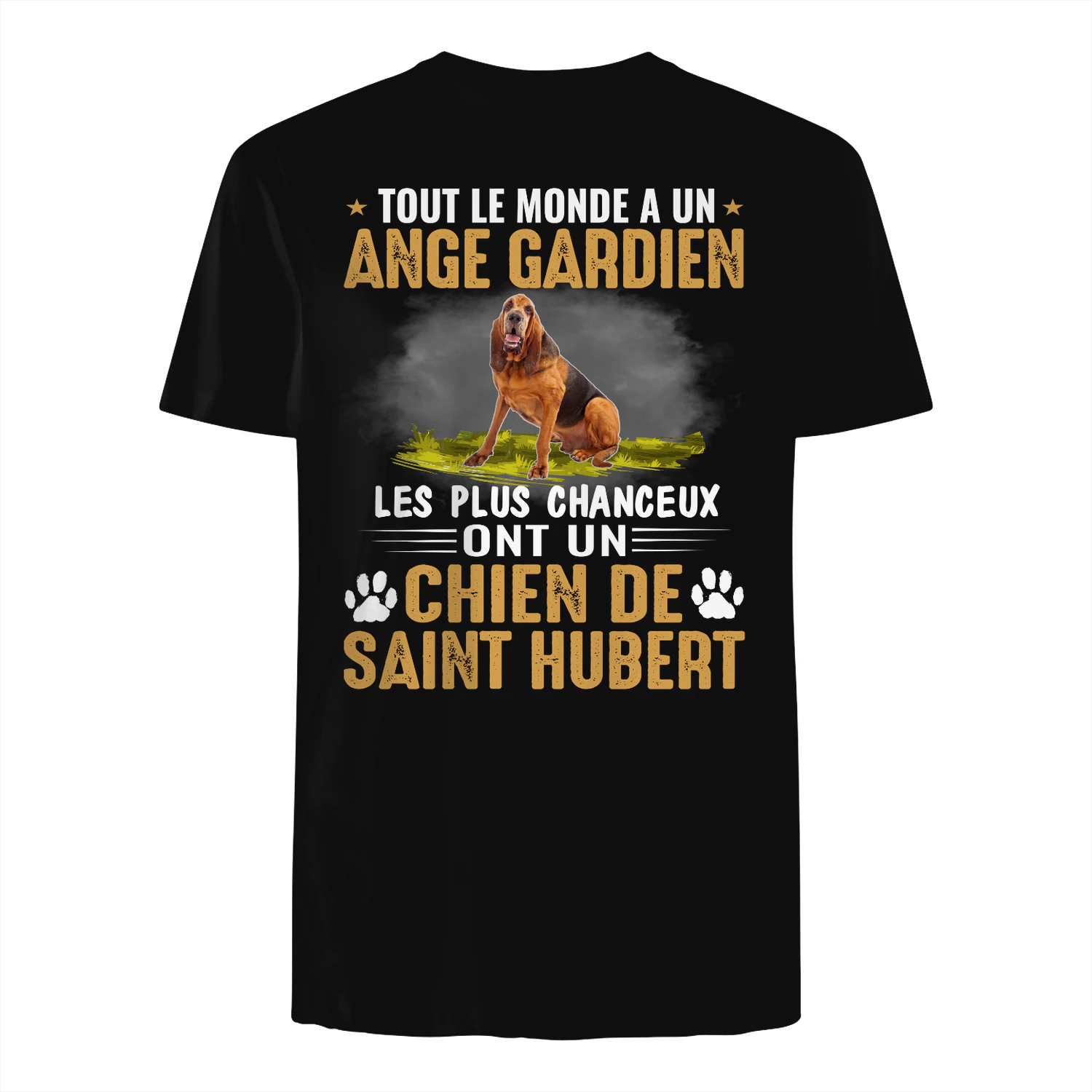 ANGE GARDIEN CHIEN DE SAINT HUBERT