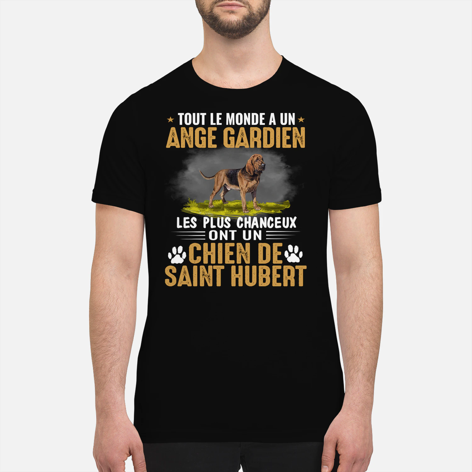 ANGE GARDIENCHIEN DE SAINT HUBERT BLOODHOUND